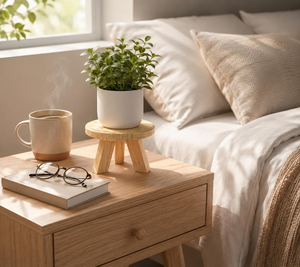 Support de plantes en bois, tabouret, support pour plantes d'intérieur, support de présentation, support décoratif pour pot de fleurs pour la maison, le salon, la chambre, le balcon, le jardin - Product Image 4