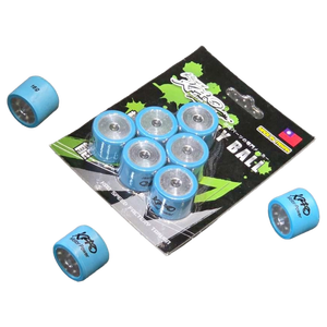Pesas de Rodillos de 16g Fabricadas en Taiwán por CSRK para CVT de Alto Rendimiento XMAX - Product Image 1
