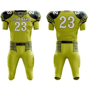 Uniforme de football américain, personnalisez votre propre maillot de football américain pour les jeunes, sublimation - Product Image 1