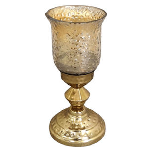 Porte-bougie créatif en métal et verre de forme spéciale, décoration unique pour mariage, fête et festival, support de bougie au design unique - Product Image 6