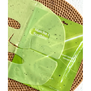 Masque apaisant CENOLA Matcha Calm, bien-être, anti-inflammatoire, peau lisse, masque beauté, matcha, hydratation intense, boost d'énergie. - Product Image 4