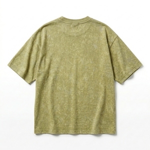 Camiseta Oversize Estilo Vintage con Lavado Ácido, Algodón Grueso, Ropa Casual de Verano para Streetwear - Product Image 2