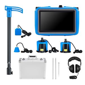 Rilevatore di perdite d'acqua a 4 sensori con touchscreen da 7 pollici, localizzatore di tubature interrate 1Hz-10000Hz, tester per uso domestico - Product Image 1