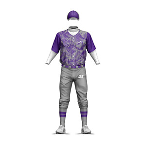 Uniforme de Béisbol para Niños de Primera Calidad, Personalizado con Logotipo Frontal, 100% Poliéster, Transpirable y Cómodo - Product Image 3