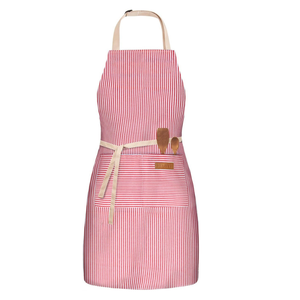 Delantal de algodón y lino para mujer, estilo florista, con tirantes cruzados en la espalda, sin mangas, con bolsillos, venta al por mayor, personalizado - Product Image 6