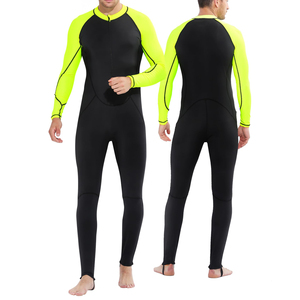 Mens Diving Suit Adjustable Collar Design Neoprene Scuba <b>Wetsuit</b> For Perfect Fit Quick Dry Fabric Water Sports - Product Image 1