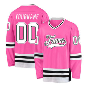 Jersey de hockey sobre hielo de alta calidad, diseño casual, jersey deportivo para máxima cobertura, sublimado, con logo personalizado del equipo. - Product Image 3