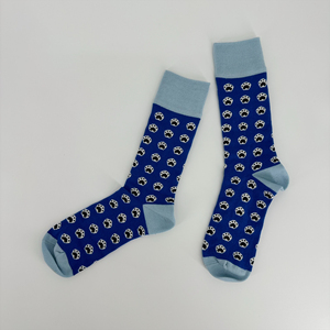 Calcetines informales de alta calidad de OEM transpirable Jacquard estampado con diseño de animal divertido feliz algodón colorido para hombres y mujeres - Product Image 2