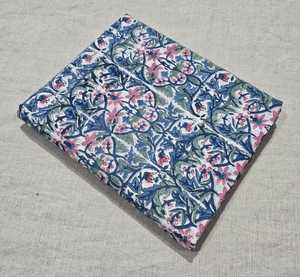 Tela estampada a mano de Jaipur, tela de algodón estampada a mano, tela india para vestidos, proveedor mayorista de tela de algodón. - Product Image 5
