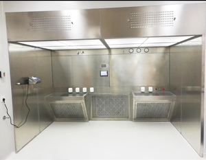 Nouvelle station de travail industrielle en acier inoxydable, poste de travail sans poussière, équipement de nettoyage de laboratoire - Product Image 6