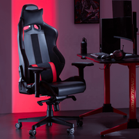 Chaise de jeu premium CH06-32 en PVC avec appui-tête et soutien lombaire