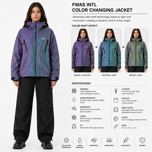 Chaqueta con capucha y ribetes reflectantes personalizados, cortavientos de nailon gris, impermeable, estilo urbano Y2K, fabricante OEM, chaquetas para hombre de EE. UU. - Product Image 2