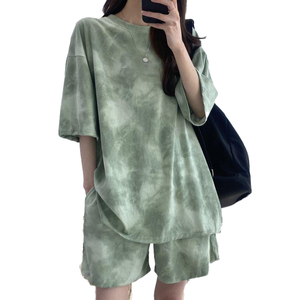 Women <b>Flowy</b> Ruffle Shorts 2026 Elastic Waist Pleated Wide Leg Casual Lounge Beach Shorts Custom OEM - Product Image 1