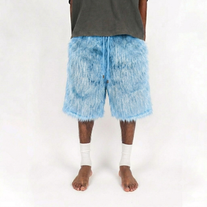 Shorts en molleton OEM pour hommes, taille élastique, style décontracté, production de vêtements personnalisés - Product Image 1