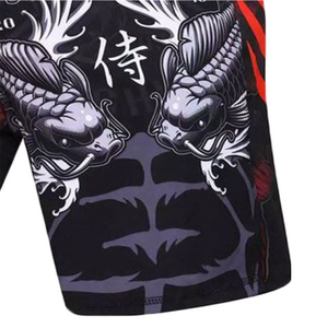 Shorts MMA les plus vendus, en polyester, avec logo personnalisé, shorts MMA pour hommes, fabriqués au Pakistan - Product Image 4