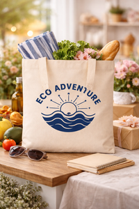 Bolsa de Mano de Lona de Algodón Premium de 300 g/m², Ecológica, Reutilizable, con Logotipo Personalizado, Resistente - Product Image 3