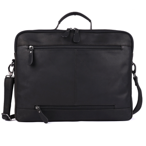 Sac pour ordinateur portable en cuir de qualité supérieure pour hommes et femmes, avec plusieurs compartiments et design durable, disponible à prix d'exportation - Product Image 2