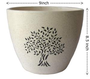 Maceta de Cerámica con Forma de Huevo para Decoración del Hogar, Moderna y Minimalista, Florero Decorativo, Adorno de Mesa para Sala de Estar, Oficina, Balcón - Product Image 3