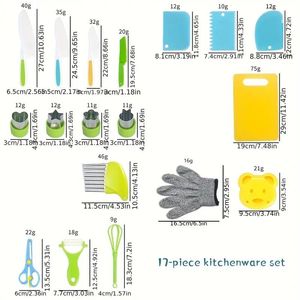 Set Completo di Cucina Giocattolo per Bambini con Coltelli Sicuri e Accessori Divertenti - Product Image 6