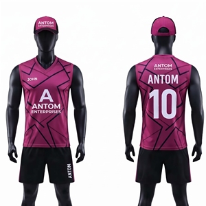 Custom Sublimated Netball Uniform Set Sleeveless Team <b>Jersey</b> And <b>Shorts</b> Breathable Polyester Sportswear <b>For</b> <b>Women</b> Girls Club - Product Image 4