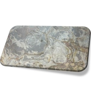 S White Slate Stone Veneer Flexible Wall <b>Sheet</b> Eco Friendly Lightweight Natural Stone Veneer for Interior Exterior Hotel - Product Image 2