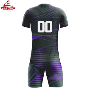 Vêtements de sport à manches courtes 100% polyester, durables, anti-rides, uniforme de football pour hommes de la meilleure qualité, produit populaire - Product Image 6