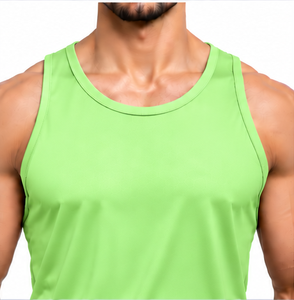 Débardeur Homme Oversize Été Streetwear Coton Sans Manches T-shirt Vintage Délavé Épaules Larges Gilet de Sport Fitness Logo Personnalisé OE - Product Image 6