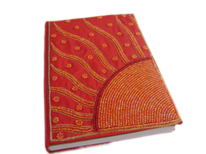 Indian Embroidered Cotton Eco-Friendly Flower Theme <b>Rectangular</b> Christmas Decoration Gift Box-Designer Brand - Product Image 4
