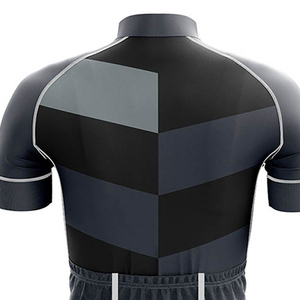 Men Short Sleeve <b>Cycling</b> Jersey Geometric Print Moisture Wicking Fitted Zipper Closure Sublimated Design Summer Wear <b>Cycling</b> - Product Image 5