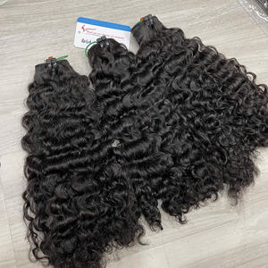 Grand Prix de Gros Bouclés Birmans Usine Directement Cheveux Vietnamiens Extensions de Cheveux Crus - Product Image 3