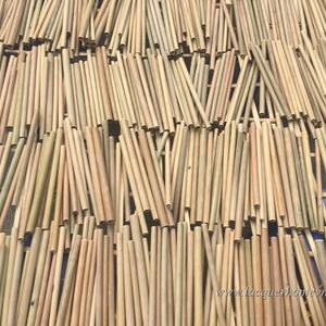 Pajitas Biodegradables al por Mayor, Pajitas Naturales de Bambú y Paja para Bebidas, Pajitas para Té de Burbujas - Product Image 3