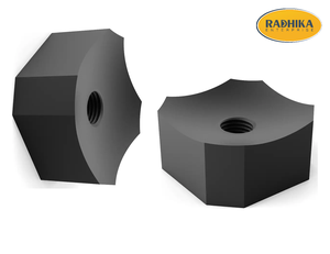 Single Shaft <b>Plastic</b> Shredder Blade Insert Rotor Cutter <b>Block</b> Industrial Recycling Shredder Knife RADHIKA ENTERPRISE - Product Image 3