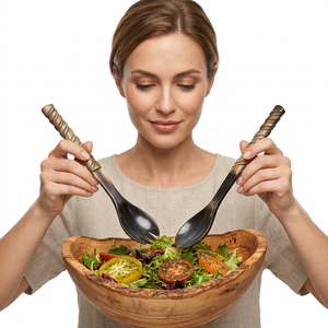 Cuchara de Cuerno Moderna de Calidad Premium para Presentación de Comida en Fiestas, Apta para Lavavajillas, Utensilios de Cocina Sostenibles, Disponible al por Mayor - Product Image 6