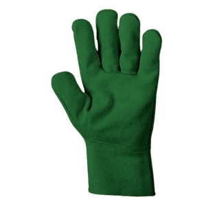 Guantes de Soldadura Cortos de Cuero Vacuno de Primera Calidad, Resistentes al Calor, Protección para las Manos para Tareas Difíciles, Equipo de Seguridad - Product Image 5