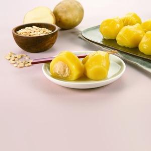 [MILWON] Pastel de Arroz de Calabaza Dulce Coreano con Textura Masticable para la Gama de Alimentos de Tiendas Minoristas Asiáticas - Product Image 1