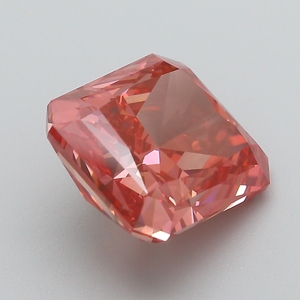 Diamante rosa intenso cultivado en laboratorio, certificado por IGI, corte radiante, diamante suelto para joyería fina al por mayor. - Product Image 4