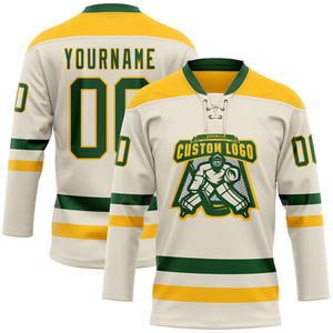Camisetas de Hockey sobre Hielo de Alta Calidad, Uniformes de Equipo Knights, OEM ODM, Impresión Digital, 100% Poliéster, Transpirables, Impermeables, Antibacterianas - Product Image 1