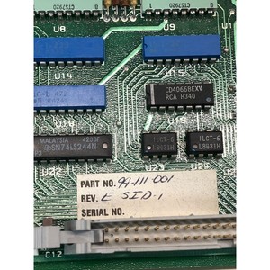 Tegal 99-111-001 PCB, ไดรเวอร์อินเทอร์เฟซเซ็นเซอร์ - อุปกรณ์และอะไหล่เซมิคอนดักเตอร์ระดับโลกที่เชื่อถือได้ - Product Image 4