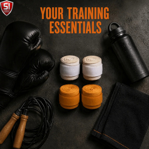 Bandages de boxe avec boucle pour le pouce, en coton respirant, absorbant l'humidité, pour l'entraînement MMA et Muay Thai - Product Image 6