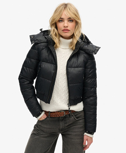 Chaqueta Premium Acolchada para Mujer, para Invierno, Informal, para Uso en Exteriores, Resistente al Viento, con Cierre de Cremallera y Bolsillos Laterales - Product Image 6