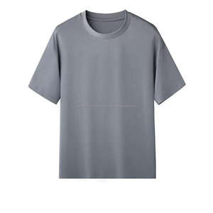 Camiseta de Hombre 100% Algodón Pima 240G, OEM ODM, con Logotipo Personalizado, Hombros Caídos, Estampado Gráfico, Manga Corta, Básica, Tejida - Product Image 2