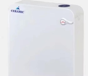 Tanque de Inodoro de Cerámica Rectangular con Doble Descarga, 1.28 Galones por Descarga, Ecológico, Instalación en el Suelo, para Baño - Product Image 1