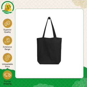 Bolsa de Compras de Lona 100% Algodón Ecológica de Última Moda, Venta al Por Mayor a Bajo Precio - Product Image 4