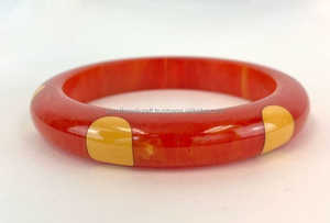 Bijoux en résine Vintage romantique classique perle et diamant embelli bracelets à la mode pour les fêtes de cadeaux d'anniversaire - Product Image 2