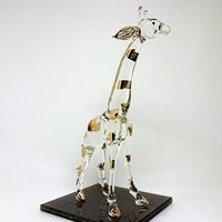 Décorations en verre soufflé à la main personnalisables, plusieurs couleurs, poissons et animaux, verre de Murano, vente en gros, anges, Feng Shui, mini-monde en verre, Inde