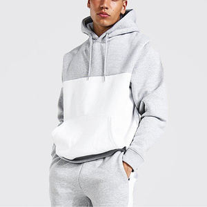 Ensemble de sweats à capuche oversize tendance, ensemble de pantalons de survêtement et de sweats à capuche en coton, survêtement unisexe pour hommes - Product Image 1