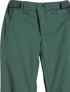 Pantalones de Esquí Impermeables Verdes para Mujer con Tecnología Gore-Tex y Cierre de Cremallera - Product Image 2