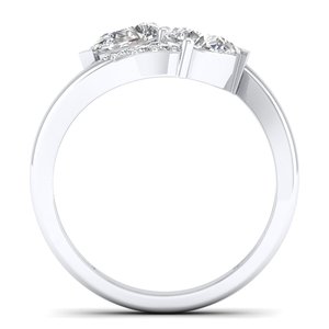 REYES – bagues de fiançailles minimalistes en argent Sterling 925 pour femmes, bijoux fins plaqués or de luxe, cadeau de mariage - Product Image 4