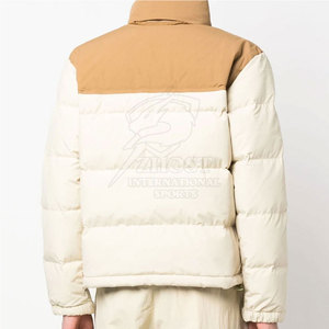 Vestes matelassées professionnelles pour hommes, chaudes pour l'hiver, pour athlètes masculins, coupe ajustée, coupe-vent, rembourrage épais, vêtements de sport - Product Image 4