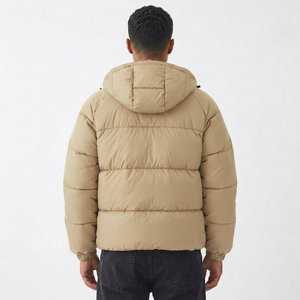 Chaqueta Acolchada para Hombre de Marca Privada, Abrigo de Invierno con Capucha, Acolchado Grueso y Aislante, Ropa Casual de Calle para Exteriores - Product Image 4
